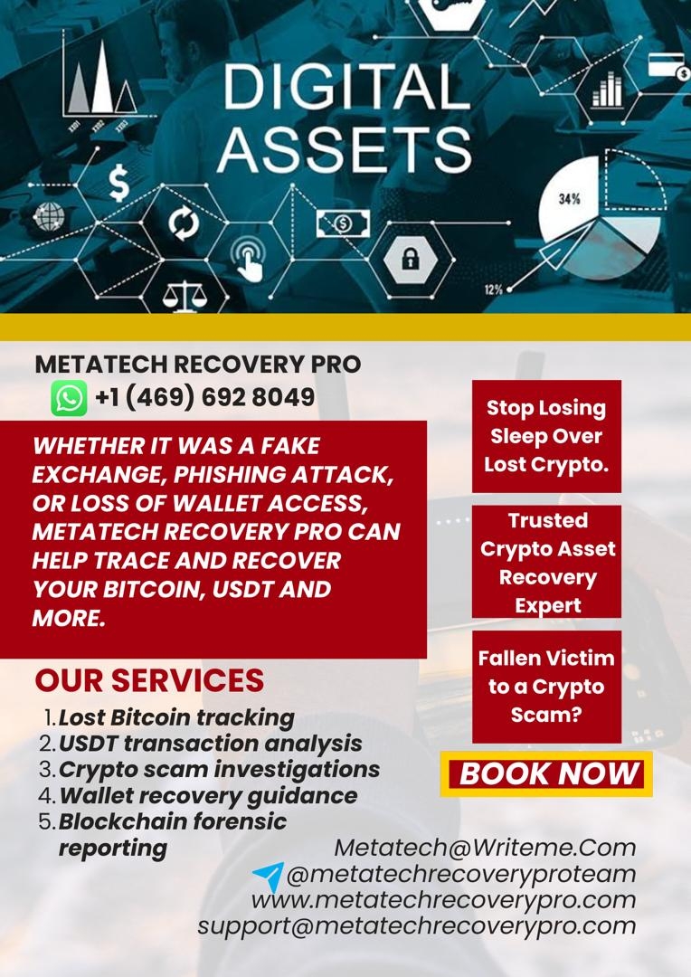 Best Crypto Asset Recovery Service Providers: HIRE META TECH RECOVERY PRO -  Nigeria Forum