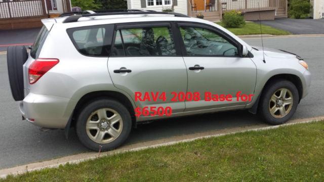 RAV4 Base 2008 -$6500
