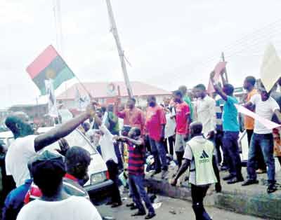 Biafra-protest