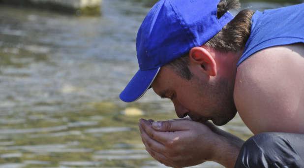 Drinking-water-stream