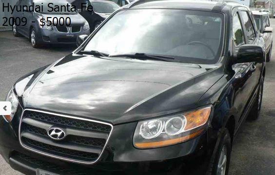 Hyundai Santafe 2009-$5000